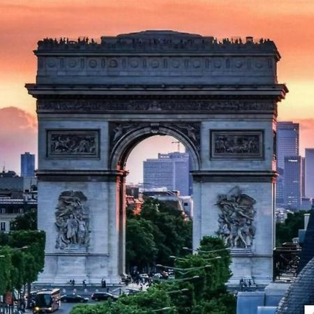 Suite Junior Avec Balcon Et Vue Sur Arc De Triomphe Paris Ngoại thất bức ảnh